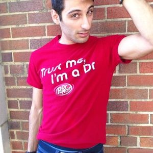 DR PEPPER Trust Me I'm a Doctor Size S T-Shirt